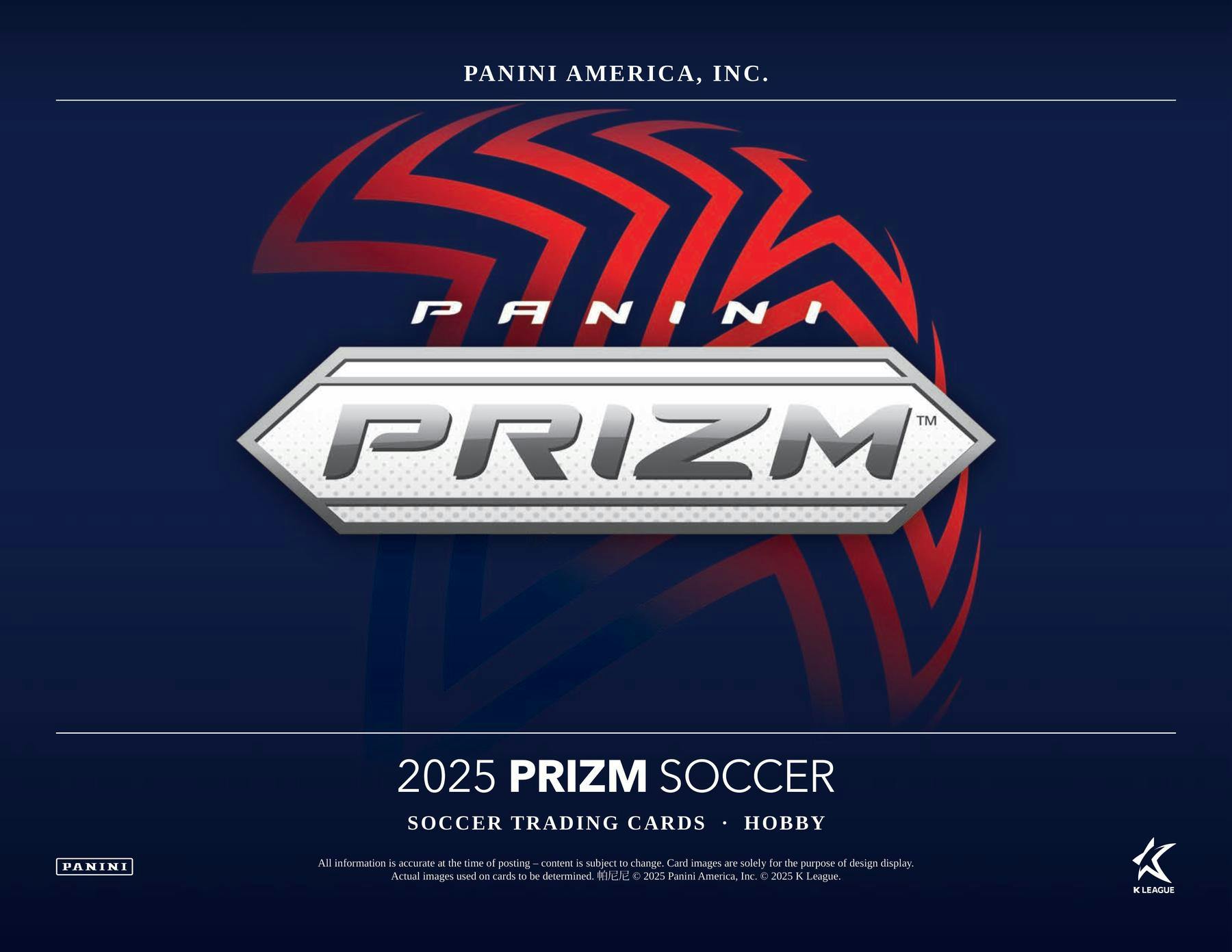 2025 Panini Prizm K League Soccer Hobby Box