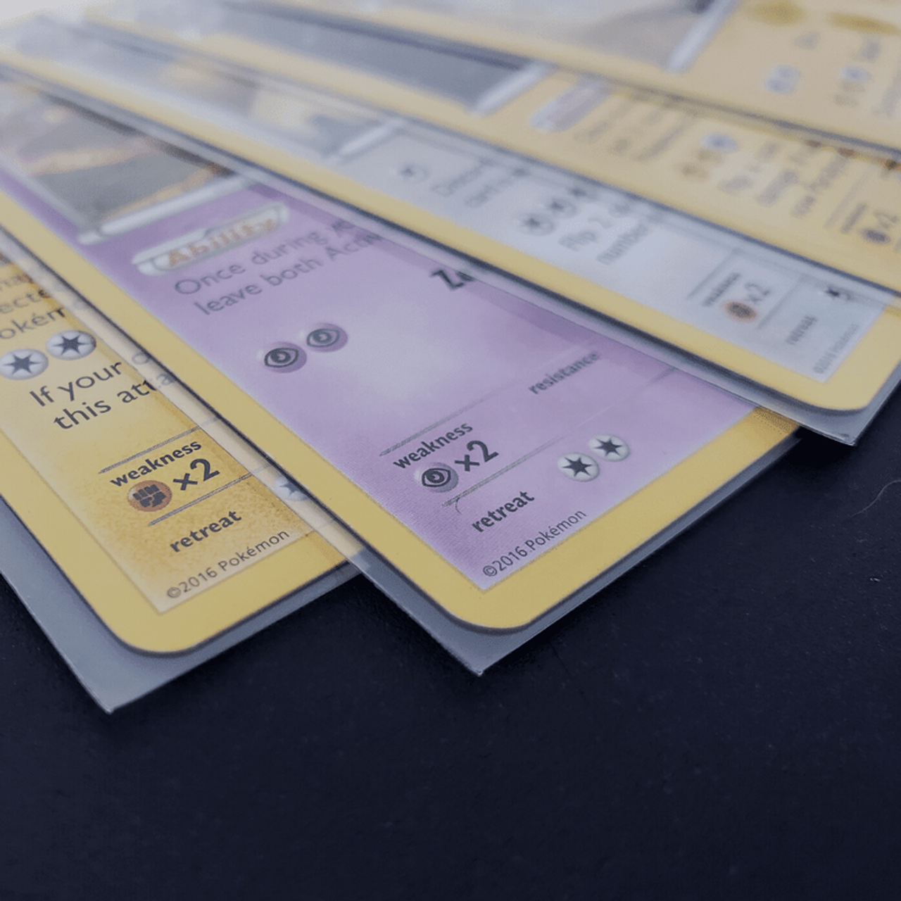 CBG Notched Soft Sleeves for Thick Trading Cards (100ct Pack)