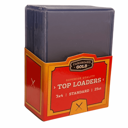 CBG Premium Top Loaders 3x4 Standard, 25ct Pack