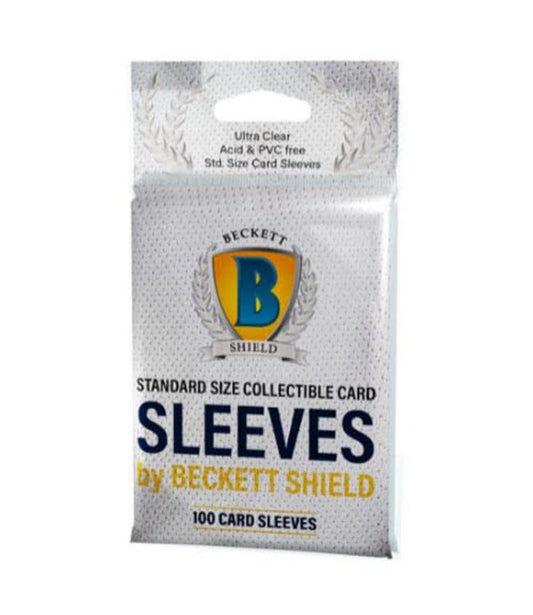 Beckett Shield Standard Card Sleeves, 100ct Pack