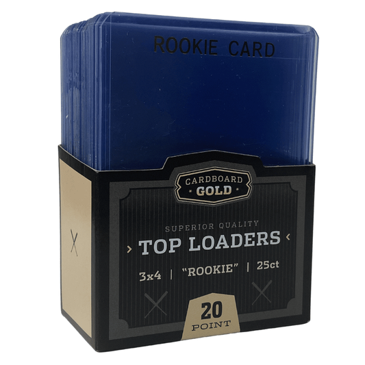 CBG “ROOKIE” Top Loaders 3x4 (20pt), 25ct Pack