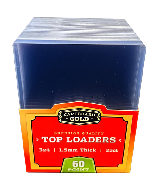 CBG Top Loaders 3x4 (60pt), 25ct Pack