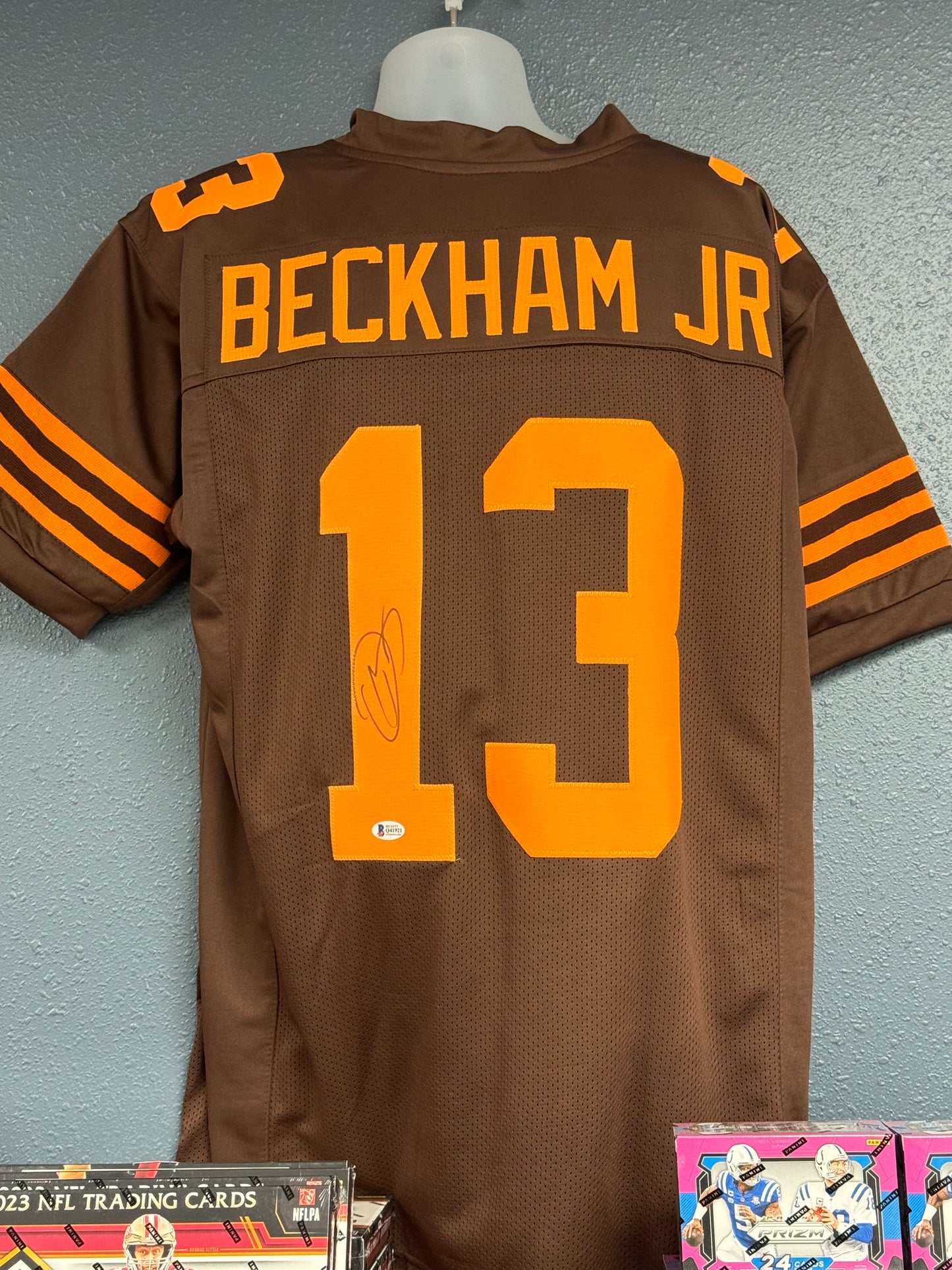Odell Beckham Jr. (Cleveland Browns) autographed jersey w/ COA