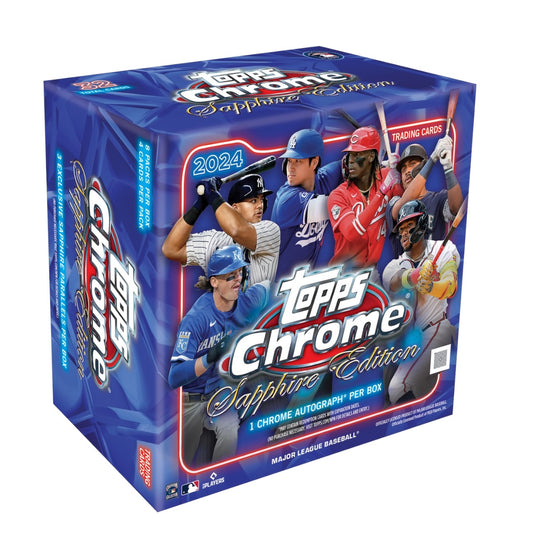 2024 Topps Chrome Baseball Sapphire Edition Box