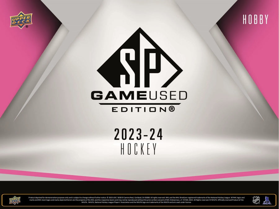 2023-24 Upper Deck SP Game Used Hockey, Hobby Box
