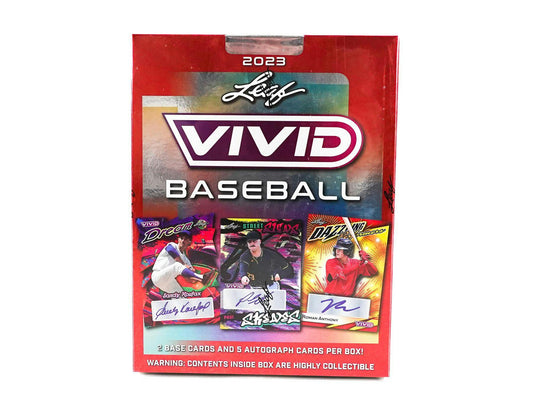 2023 Leaf Vivid Baseball, Hobby Box