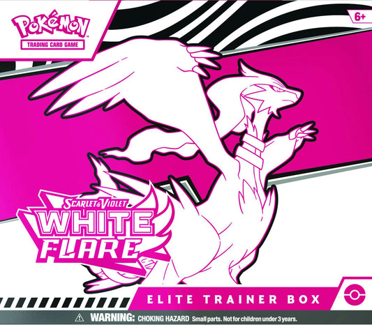 Pokémon TCG: Scarlet & Violet - White Flare & Black Bolt Elite Trainer Box (7/18)