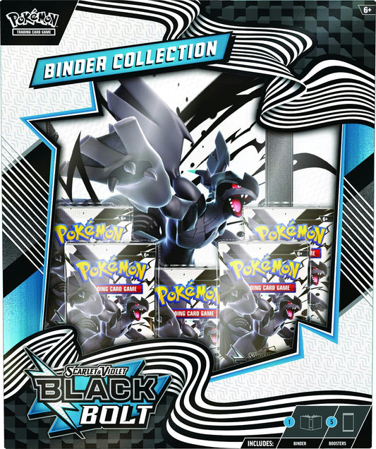 Pokémon TCG: Scarlet & Violet - Black Bolt Binder Collection Box (7/18)