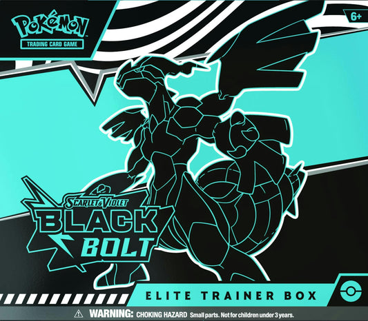 Pokémon TCG: Scarlet & Violet  Black Bolt Elite Trainer Box (7/18)