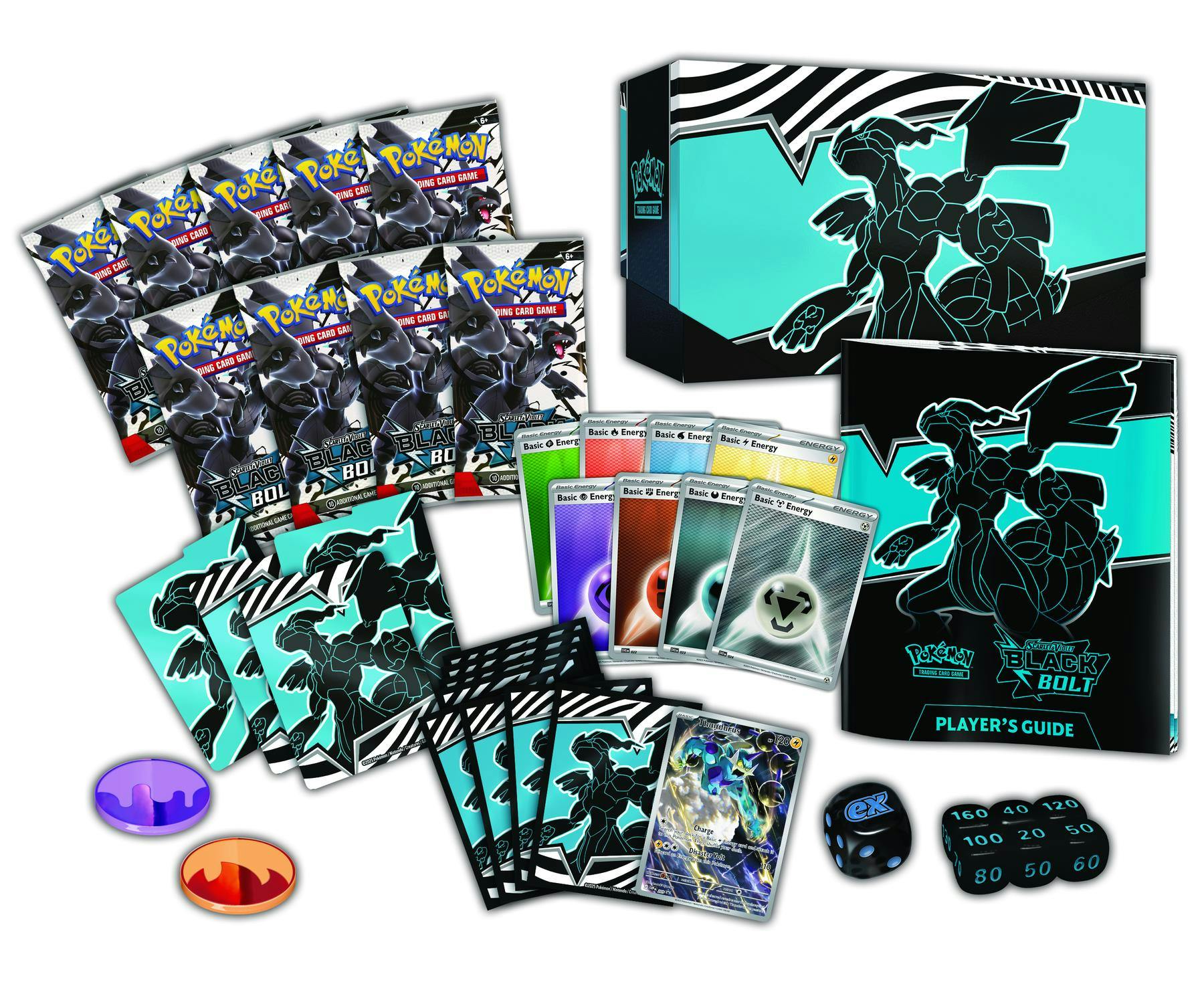 Pokémon TCG: Scarlet & Violet - Black Bolt Elite Trainer Box (7/18)