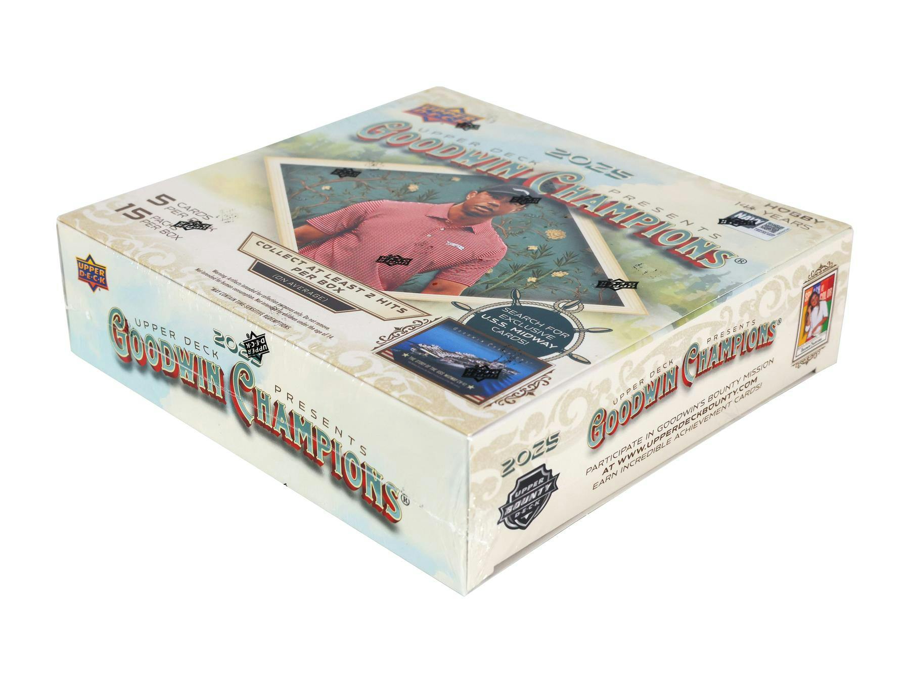 2025 Upper Deck Goodwin Champions Hobby Box