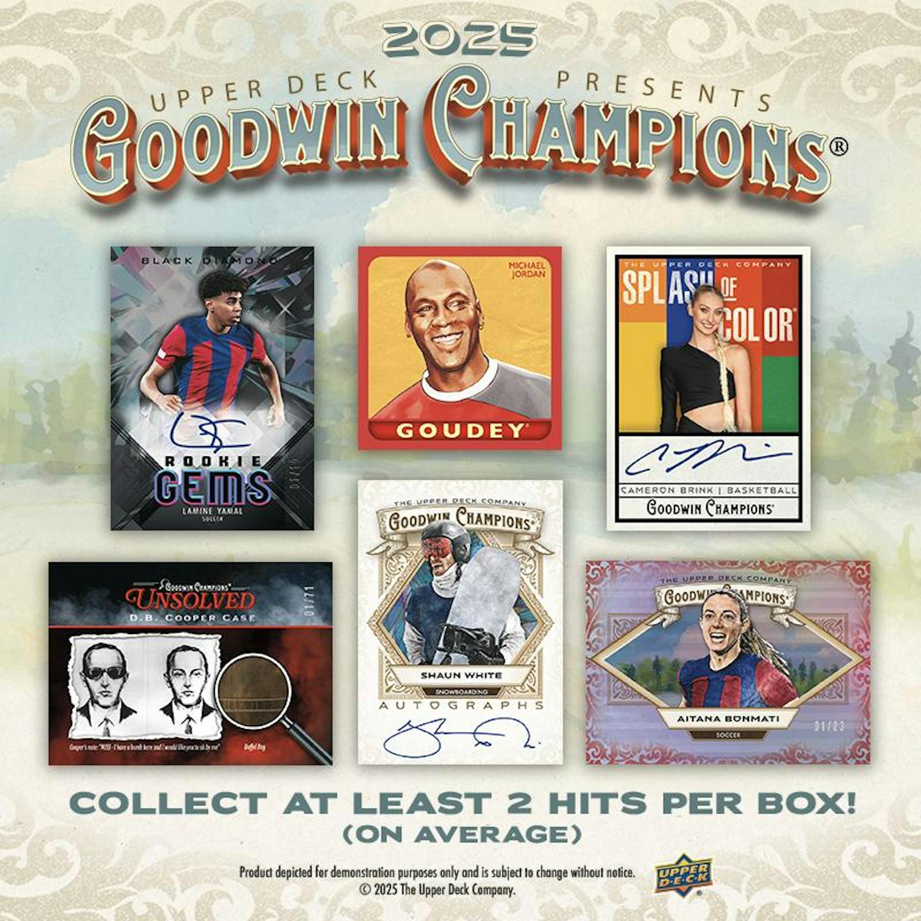 2025 Upper Deck Goodwin Champions Hobby Box