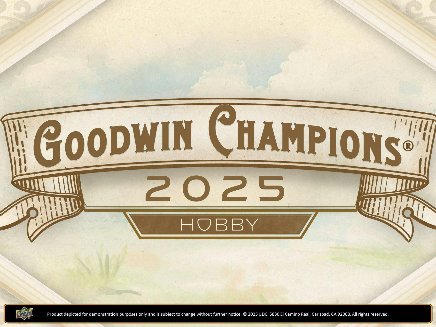 2025 Upper Deck Goodwin Champions Hobby Box