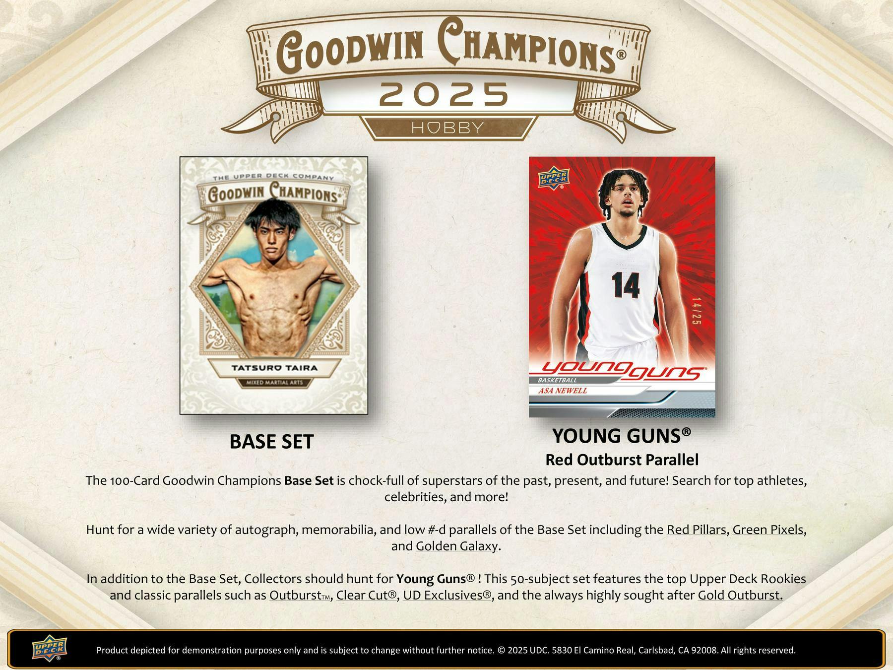 2025 Upper Deck Goodwin Champions Hobby Box