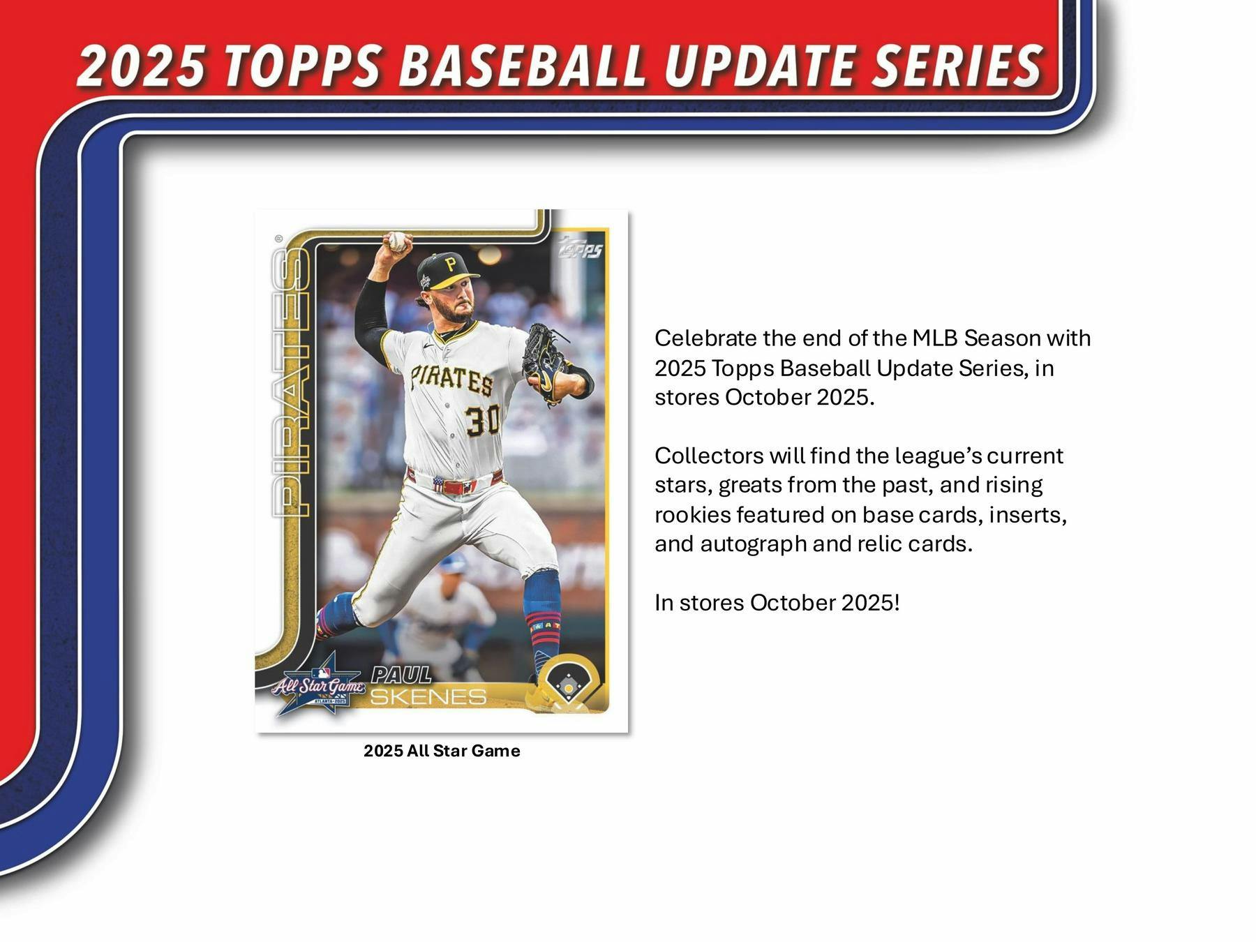 2025 Topps Update Series Baseball 7-Pack Blaster Box (11/19)