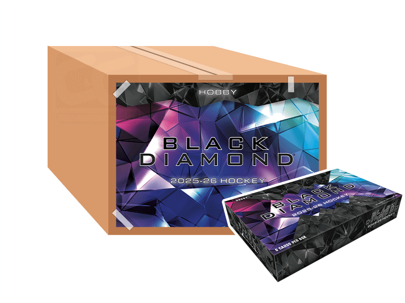 2025-26 Upper Deck Black Diamond Hockey Hobby 5-Box Case (11/19)