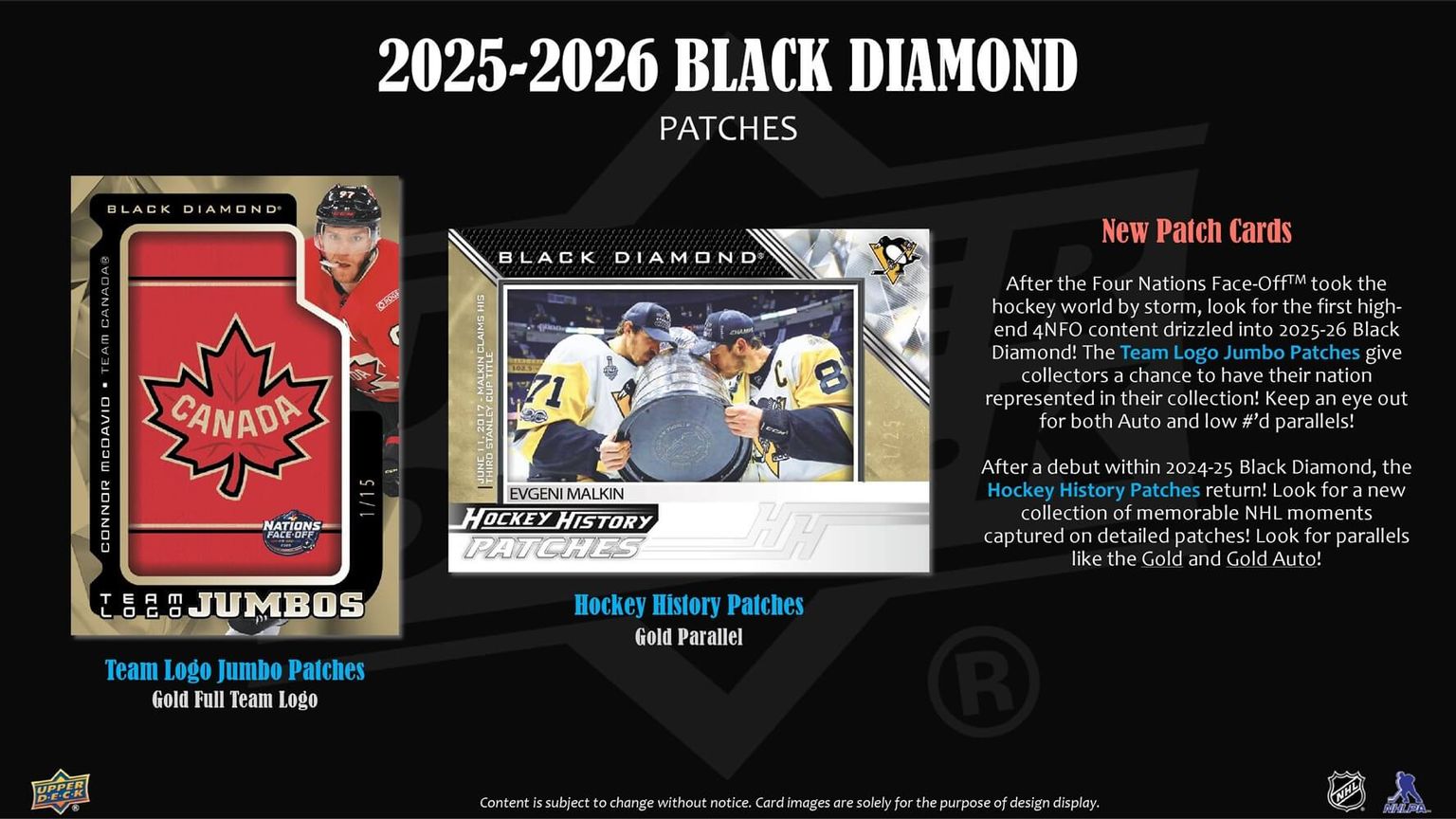 2025-26 Upper Deck Black Diamond Hockey Hobby Box (11/19)