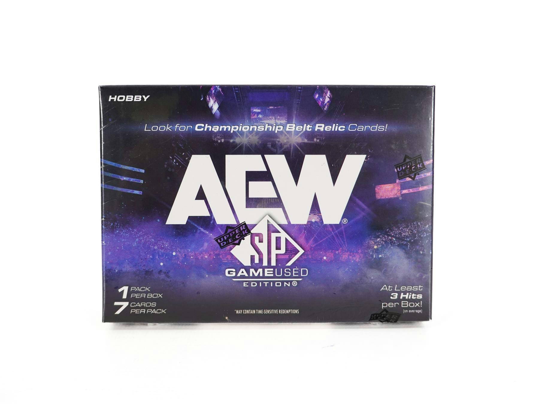 2025 Upper Deck AEW SP Game Used Wrestling Hobby Box