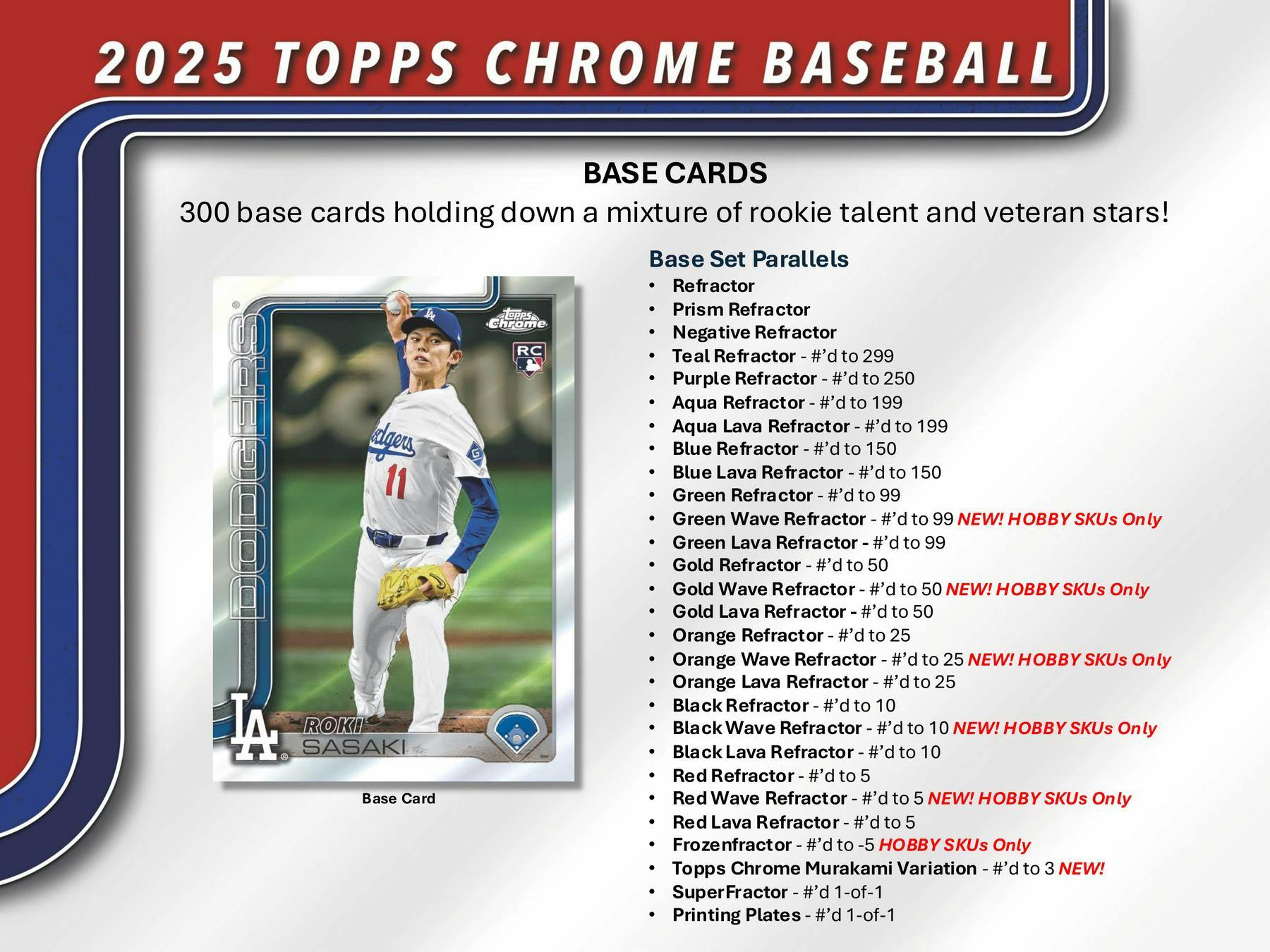 2025 Topps Chrome Baseball 7-Pack Blaster 40-Box Case (7/23)