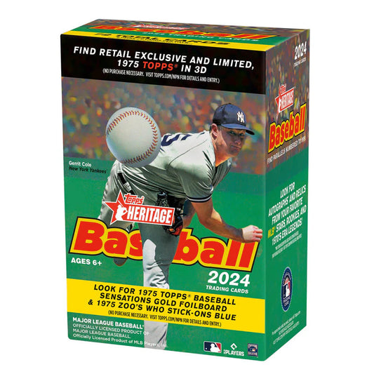 2024 Topps Heritage Baseball, Blaster Box