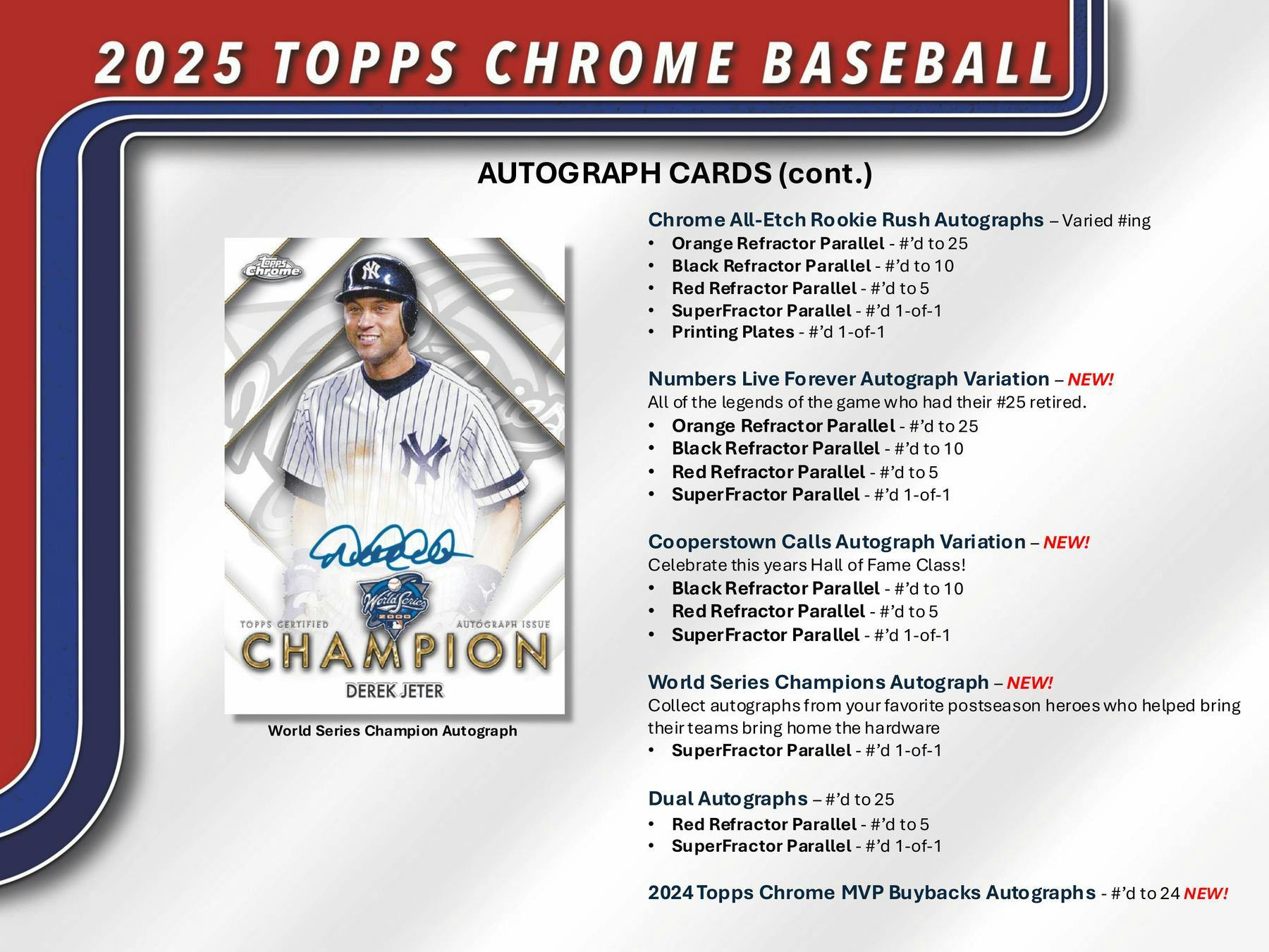 2025 Topps Chrome Baseball Value Blaster Box (7/23)