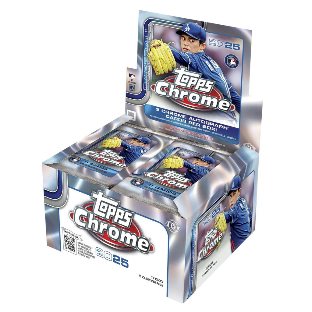 2025 Topps Chrome Baseball Jumbo Hobby Box (7/23)