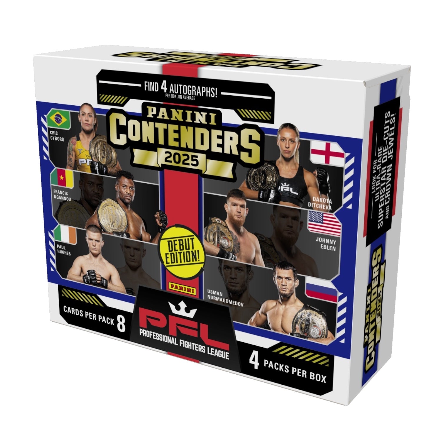 2025 Panini Contenders PFL Professional Fighters League Hobby Box