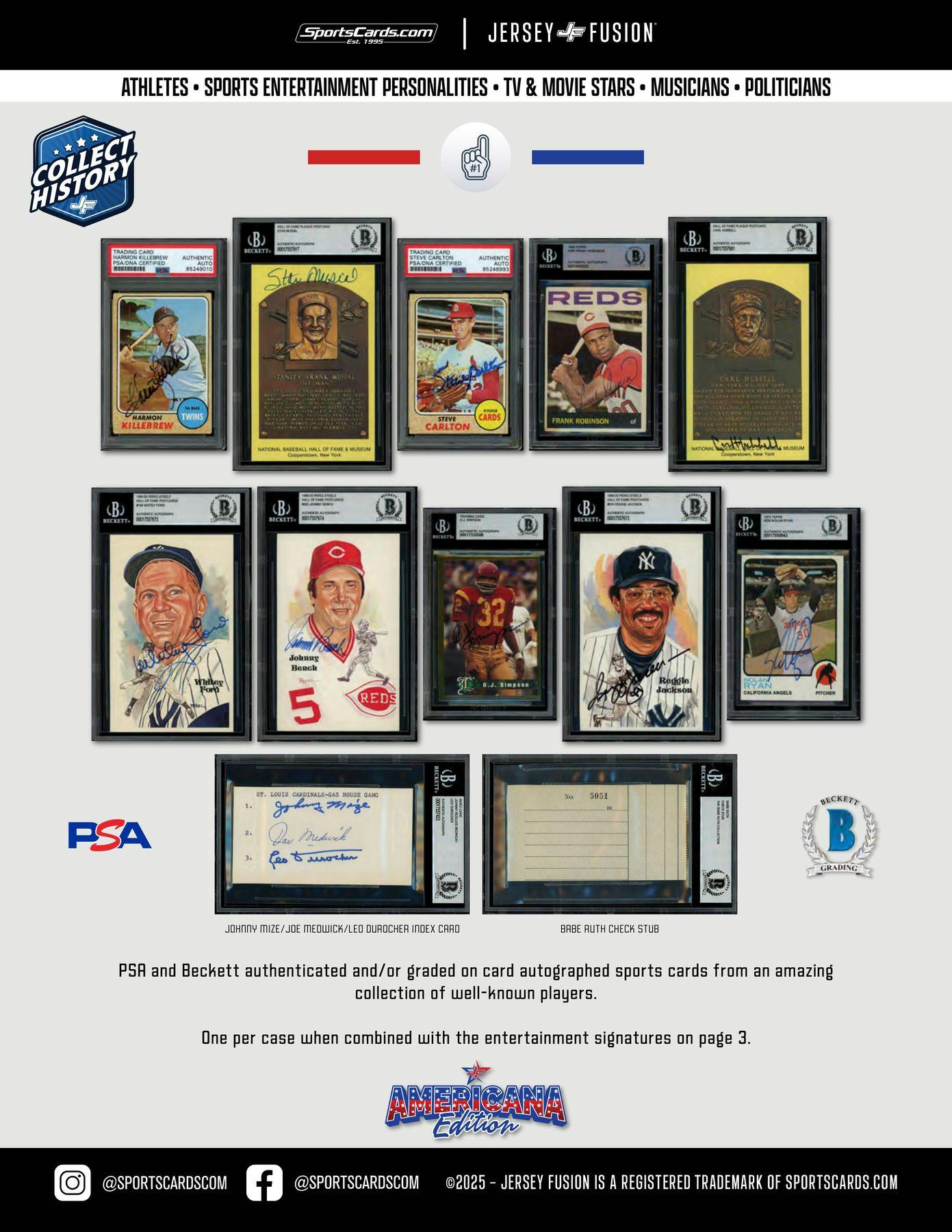 2025 Jersey Fusion Americana Edition Hobby Box