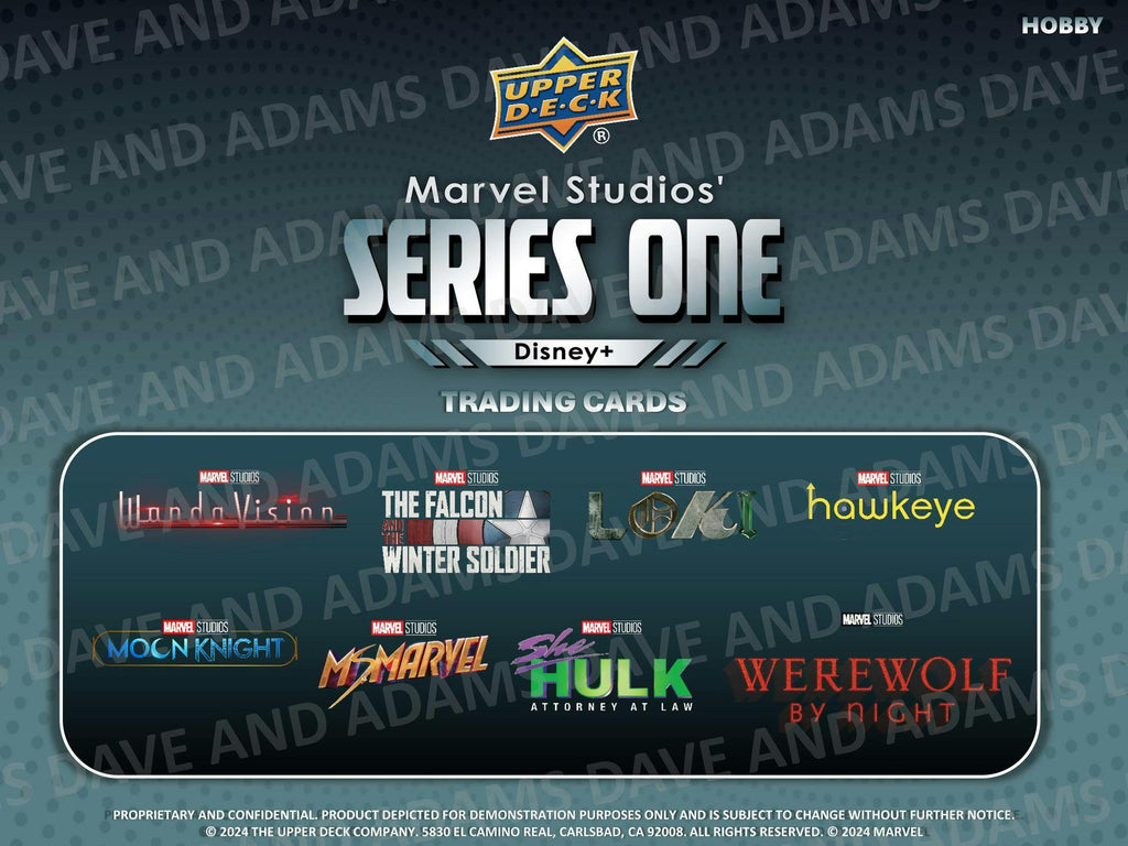 2024 Upper Deck Marvel Studios Series 1 Hobby Box