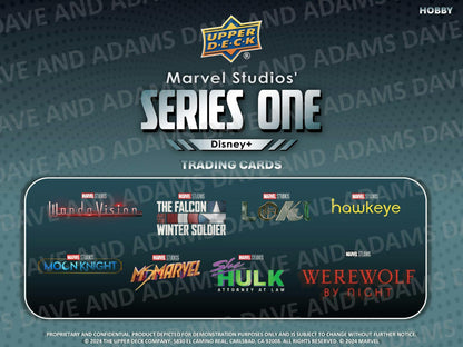 2024 Upper Deck Marvel Studios Series 1 Hobby Box