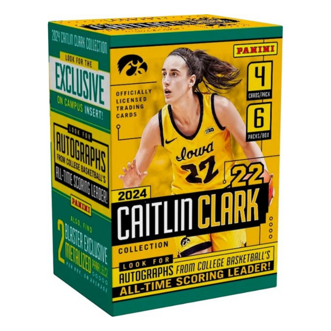 2024 Panini Caitlin Clark Collection NIL (Green Metalized Exclusive) Blaster Box