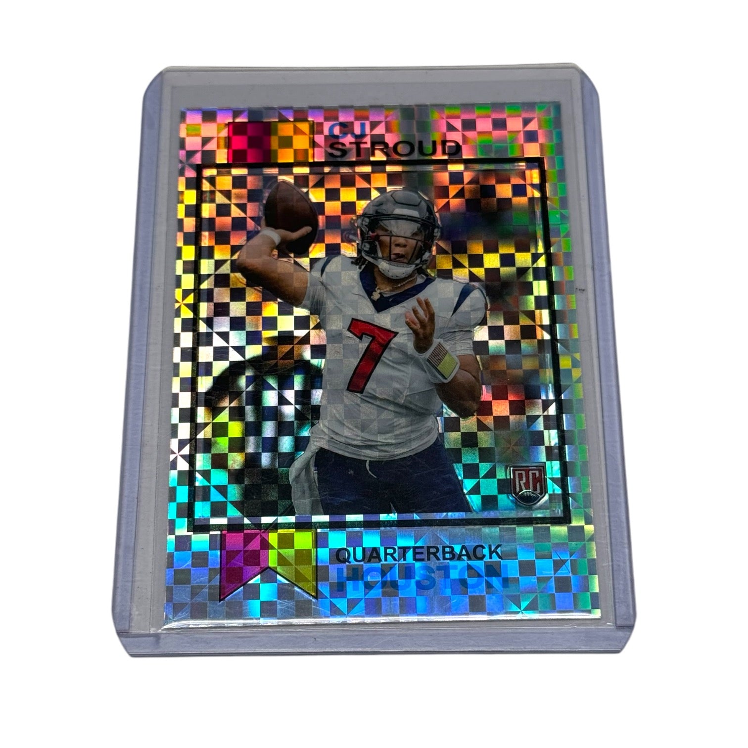2024 Topps Chrome Football CJ Stroud Checkerboard Xfractor #1973-12