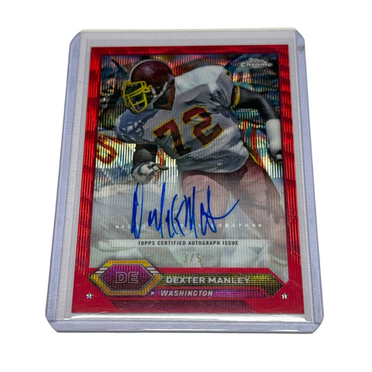 2023 Topps Composite Football Dexter Manley Auto 3/5 #TCA-DM