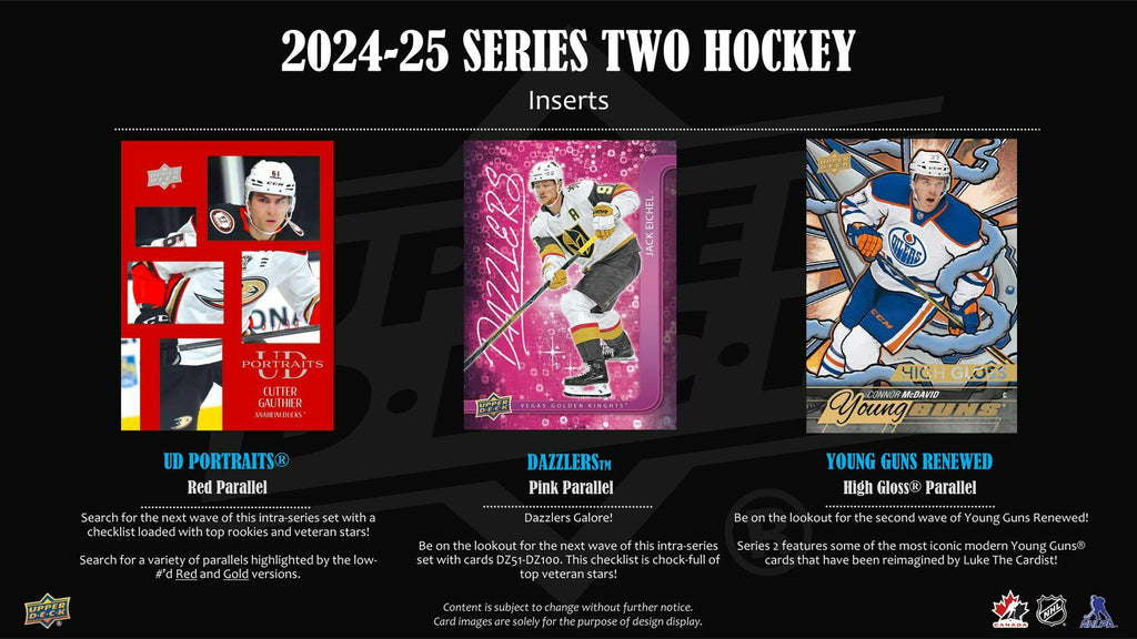 2024-25 Upper Deck Hockey Series 2 Hobby Pack