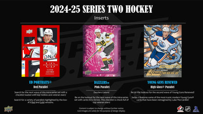 2024-25 Upper Deck Hockey Series 2 Hobby Pack