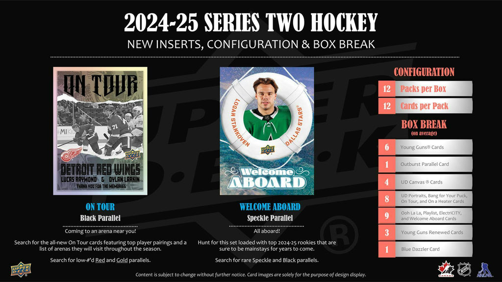 2024-25 Upper Deck Hockey Series 2 Hobby Pack
