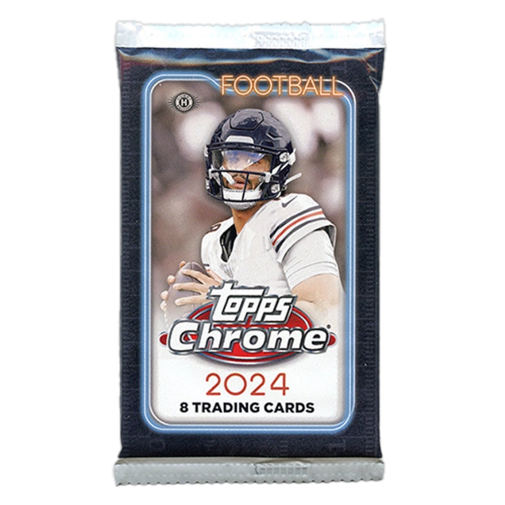 2024 Topps Chrome Football Hobby Pack