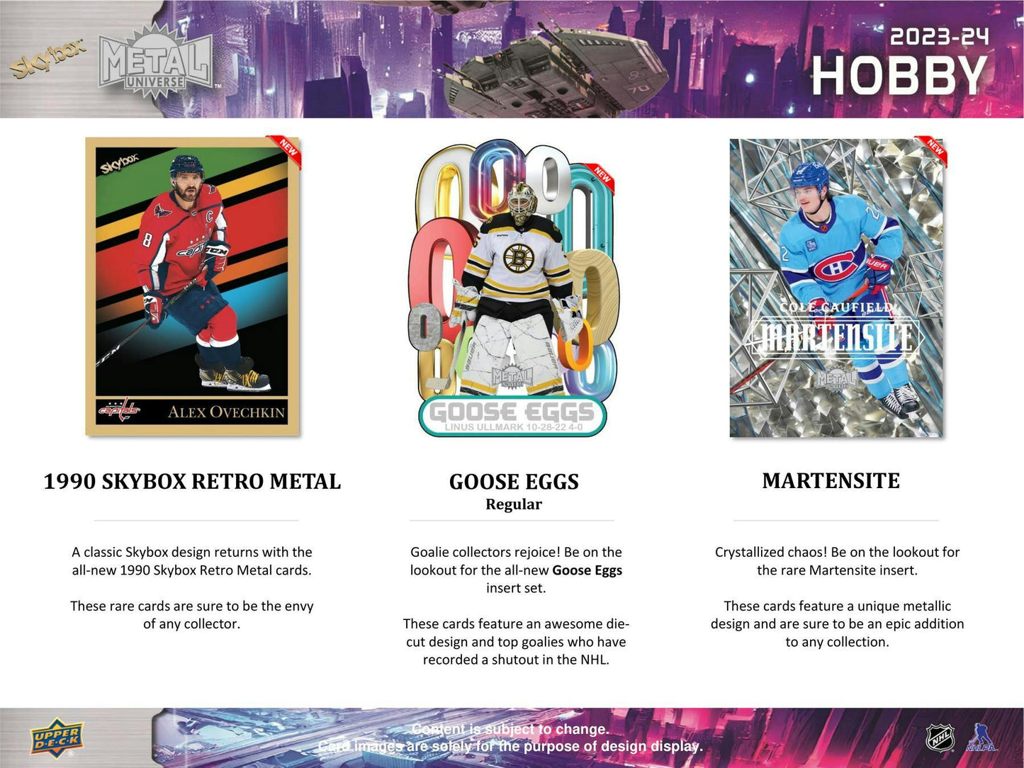 2023-24 Upper Deck Hockey Skybox Metal Universe, Hobby Box