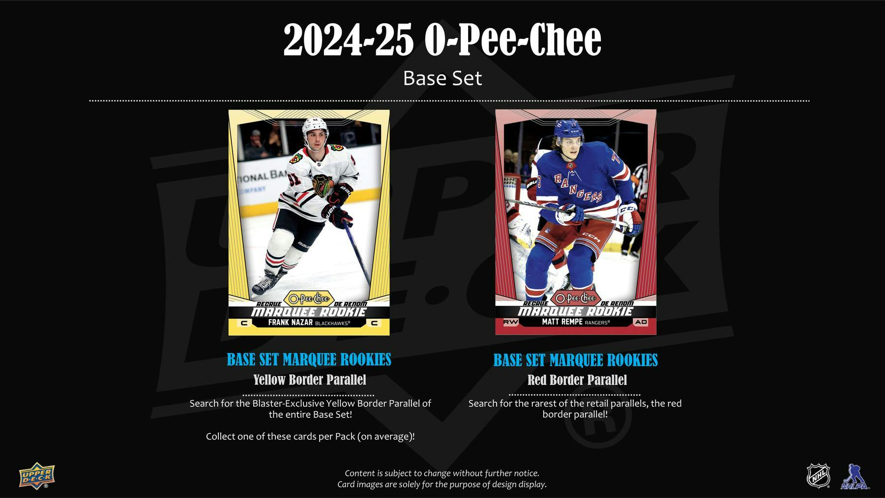 2024-25 Upper Deck O-Pee-Chee Hockey 9-Pack Blaster Box (3/5)