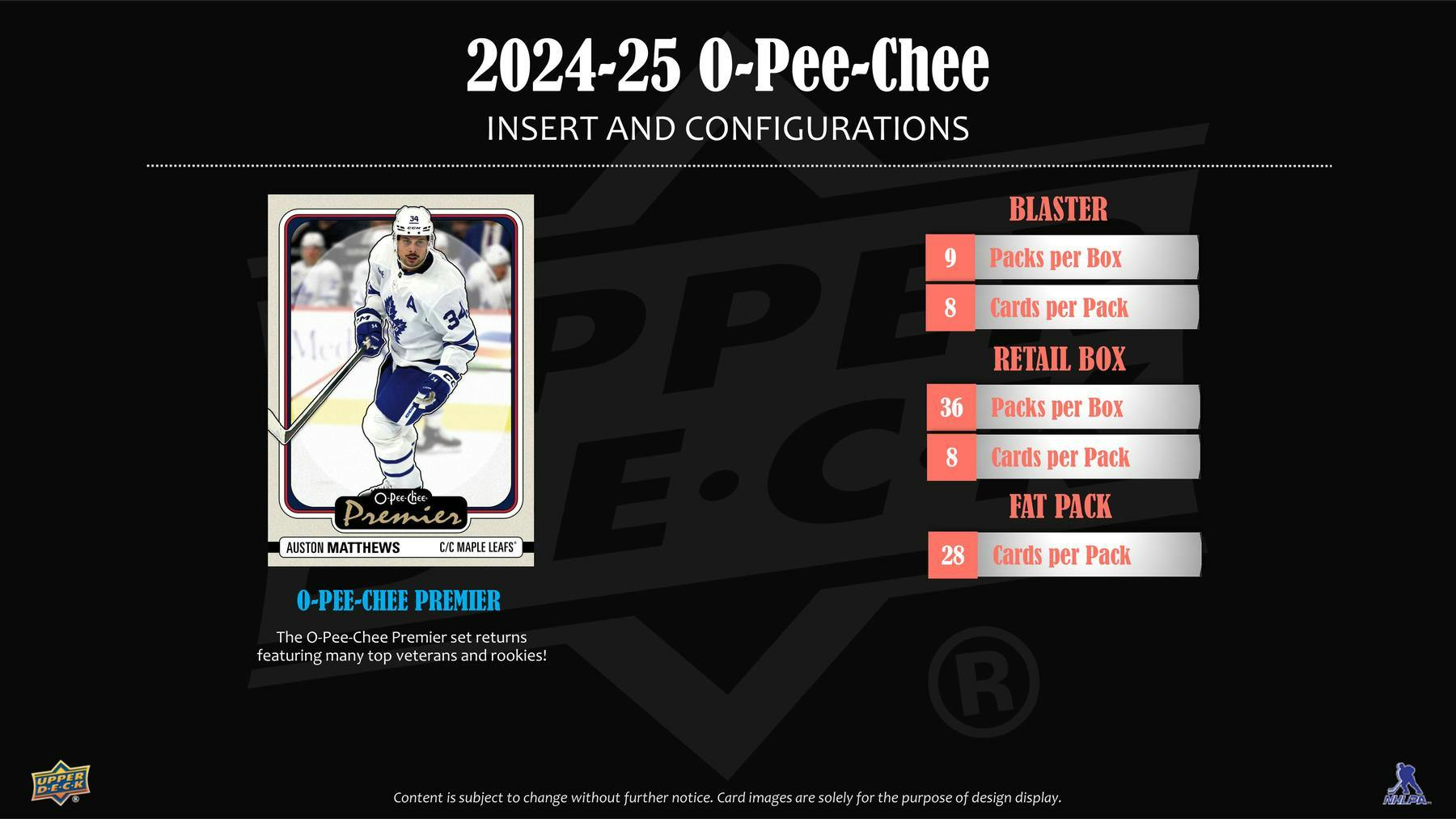 2024-25 Upper Deck O-Pee-Chee Hockey 9-Pack Blaster Box (3/5)