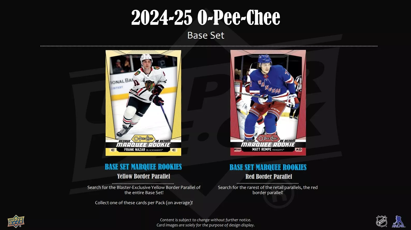 2024-25 Upper Deck O-Pee-Chee Hockey Fat Pack