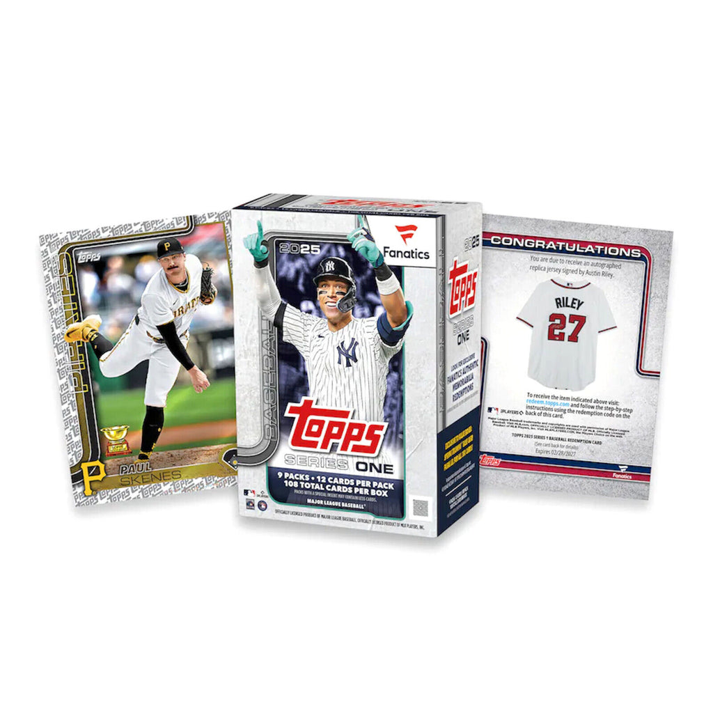 2025 Topps Series 1 Baseball 9-Pack Fanatics Blaster Box