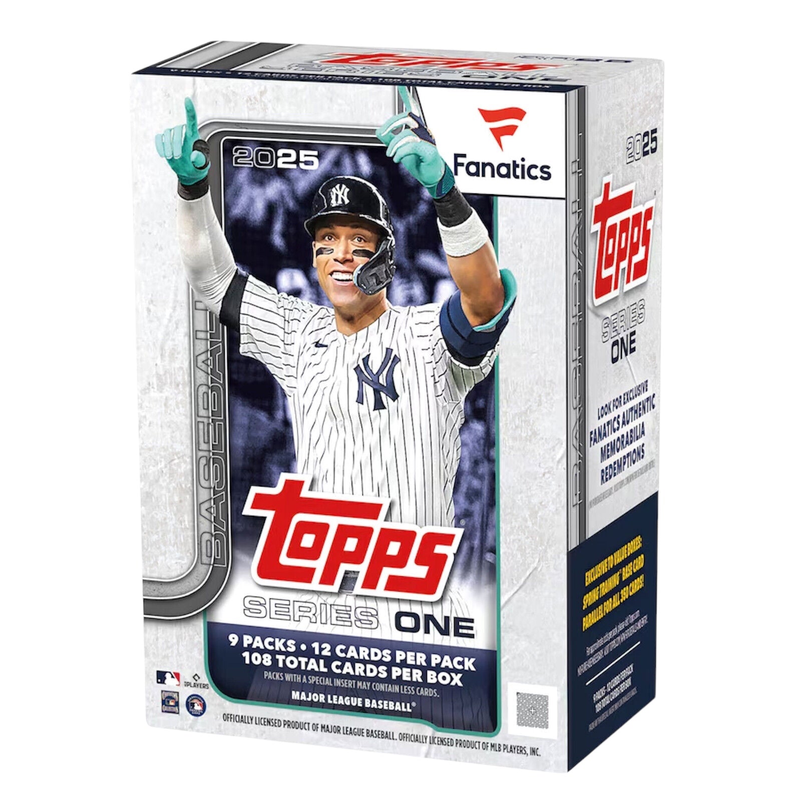 2025 Topps Series 1 Baseball 9-Pack Fanatics Blaster Box