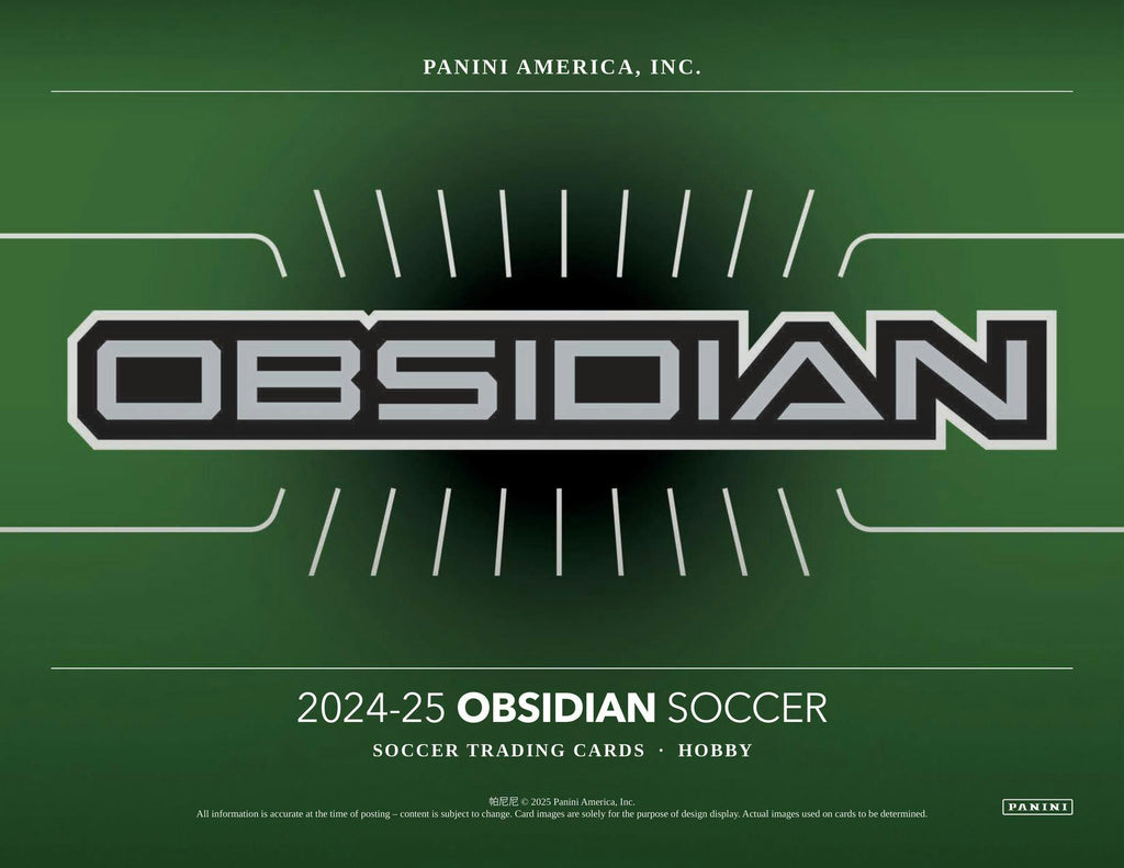 2024-25 Panini Obsidian Soccer Hobby Box