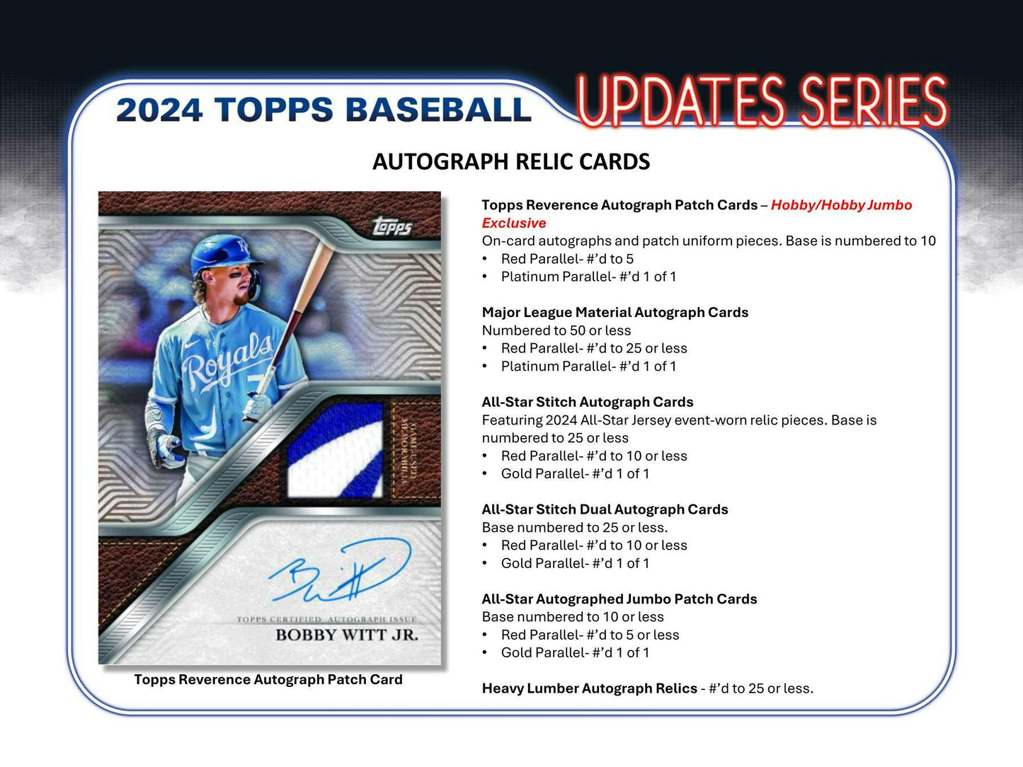 2024 Topps Update Series Baseball, Hobby Box