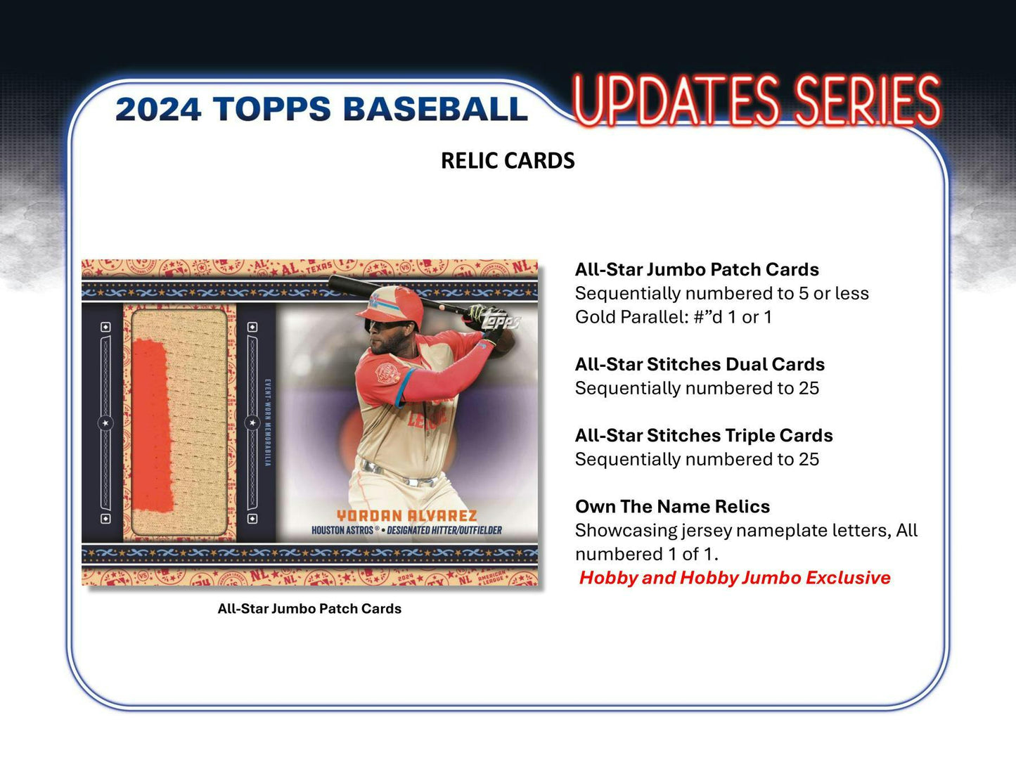 2024 Topps Update Series Baseball, Hobby Box