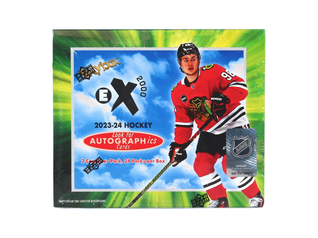 2023-24 Upper Deck Skybox E-X 2000 Hockey Hobby Pack