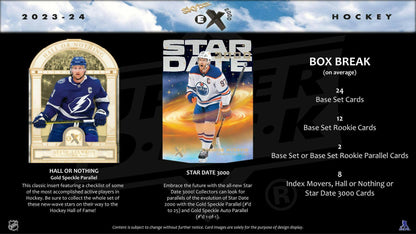 2023-24 Upper Deck Skybox E-X 2000 Hockey Hobby Pack