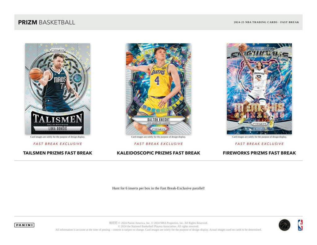 2024-25 Panini Prizm Basketball Fast Break Box