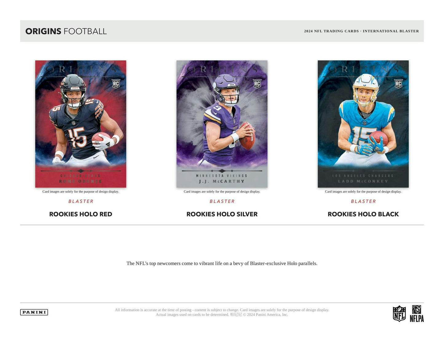 2024 Panini Origins Football International 6-Pack Blaster Box